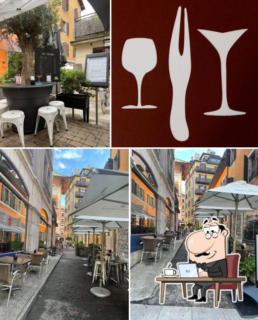 Gli interni di Chez Moi-Tapas Nocturnes