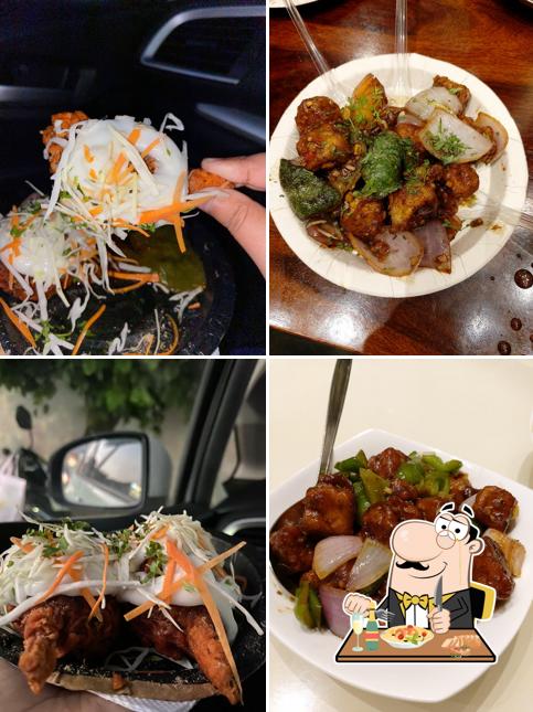 Food at Cooks & Fans Food Van