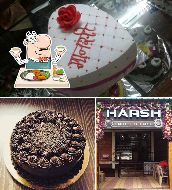 Take a look at the photo displaying food and interior at Harsh Cakes & Cafe