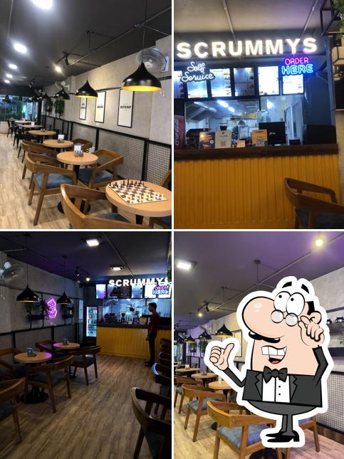 Check out how Scrummys Cafe looks inside