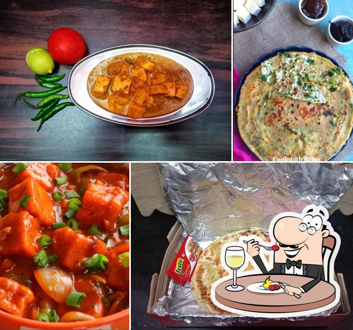 Food at Vrindavan kitchen