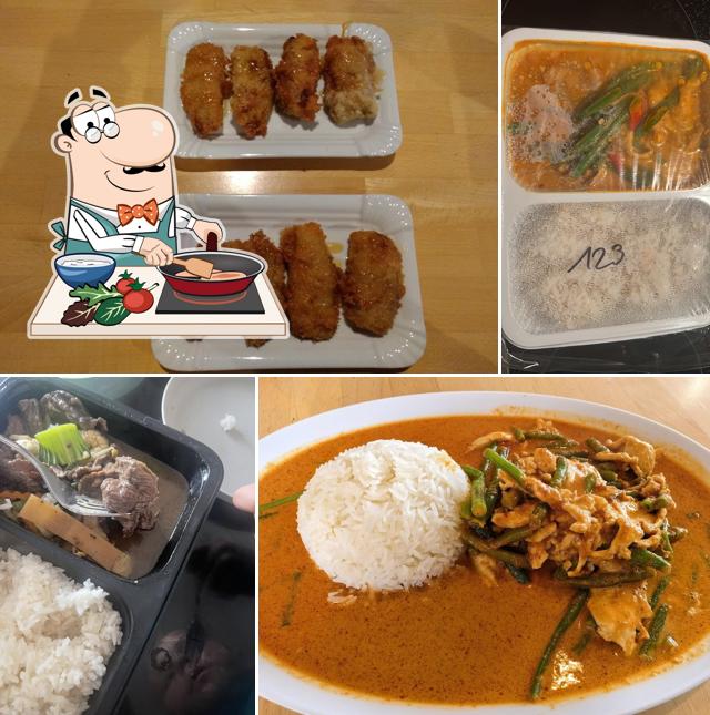 Pollo al curry al Thai Express