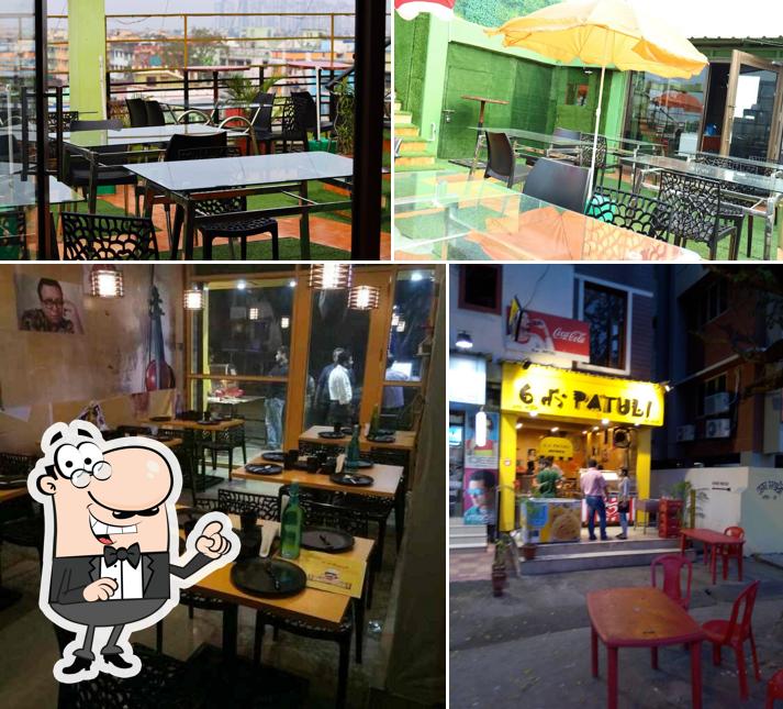 Take a seat at one of the tables at 6 No. Patulie