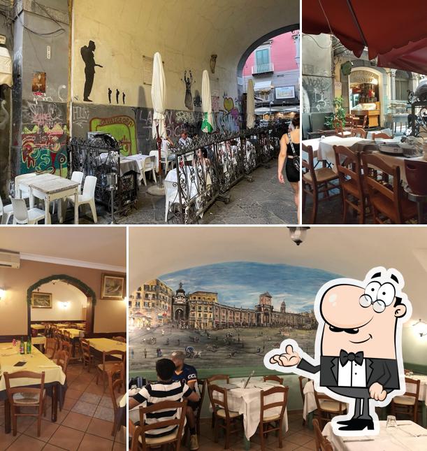 Gli interni di Antichissima Pizzeria Port’Alba 1738
