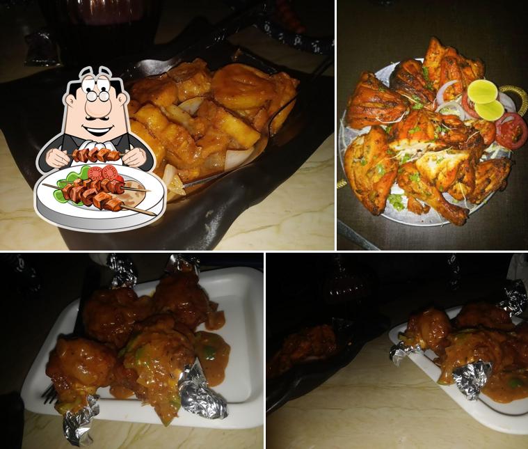 Food at Blackout cafe & lounge
