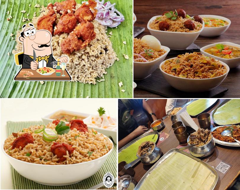 Food at Dindigul Thalappakatti Restaurant