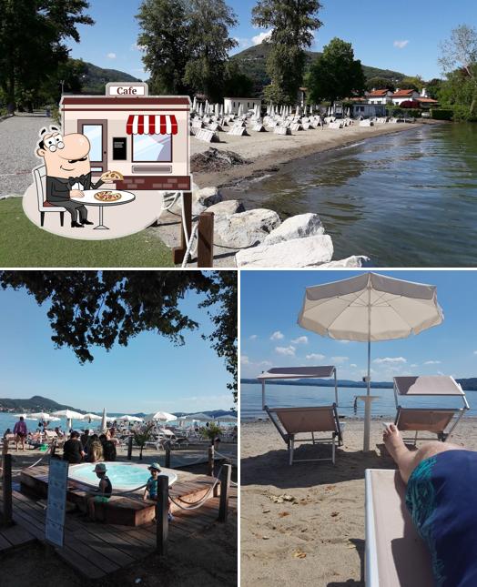 Goditi la vista dagli esterni di Erno Beach