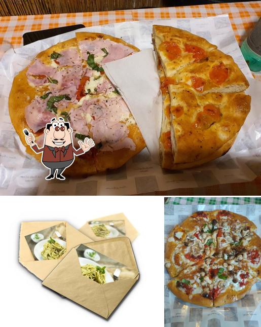 Platti al Focacceria Genovese