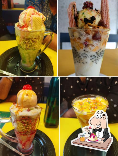 Order one of the desserts