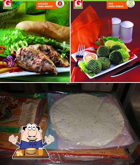 Food at Green Chick Chop