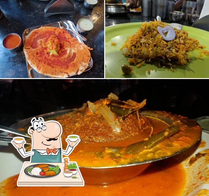 Food at Hotel Mayura