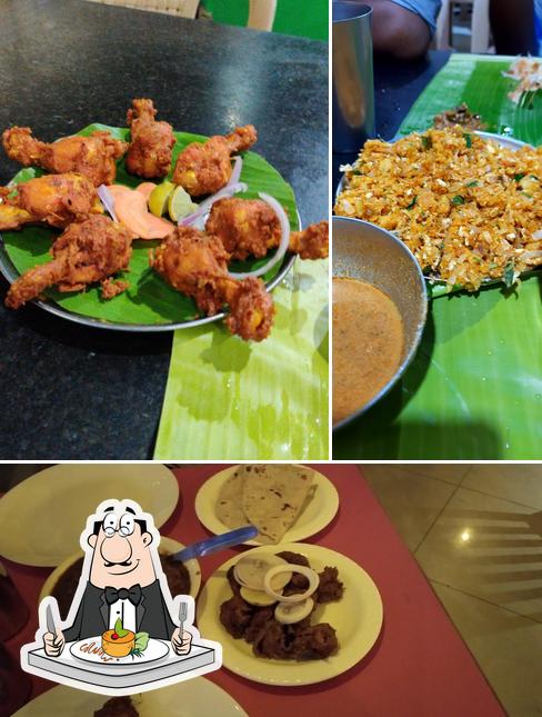 Food at JB Chicken Restaurant