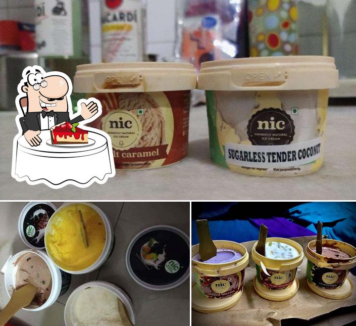 Don’t forget to order a dessert at NIC Ice Creams