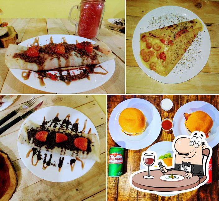 Comida em Fries Burger