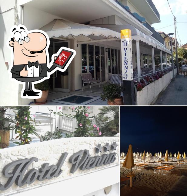 Gli esterni di Hotel Vienna