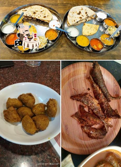 Food at Namana Restaurant