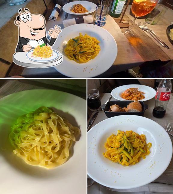 Spaghetti alla carbonara al Ristorante Cantinone Storico