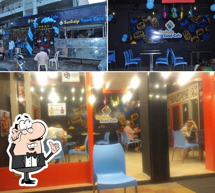 The interior of Sankalp Food Cafe