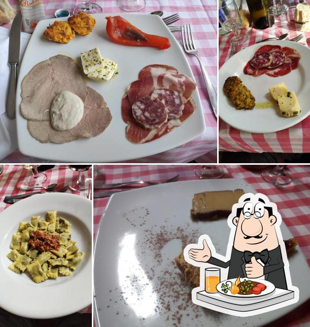 Cibo al Trattoria Mollo
