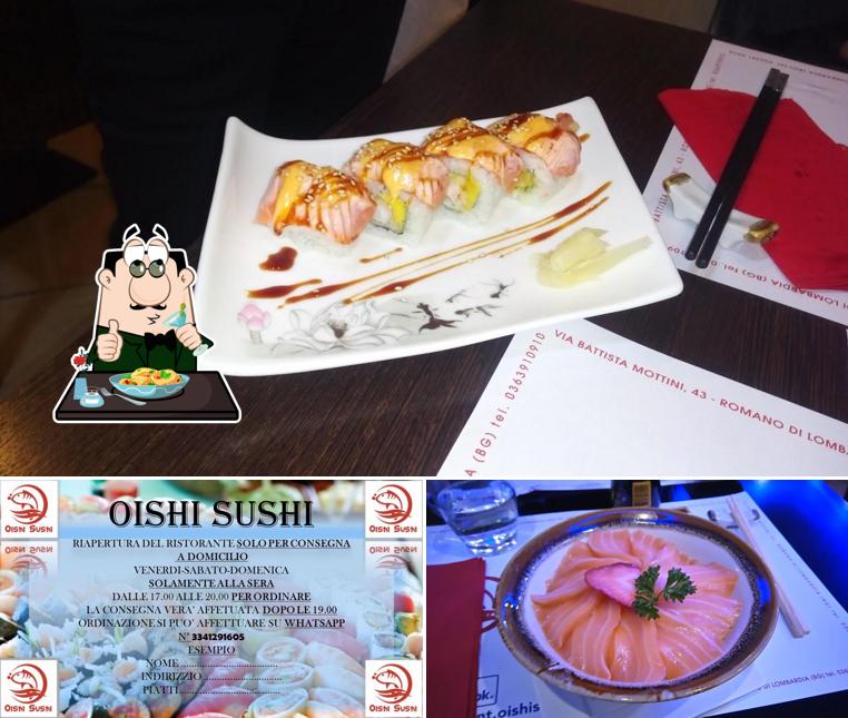 Platti al Ristorante Oishi Sushi