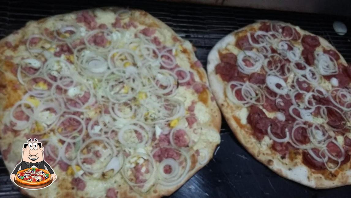 Escolha diferentes tipos de pizza