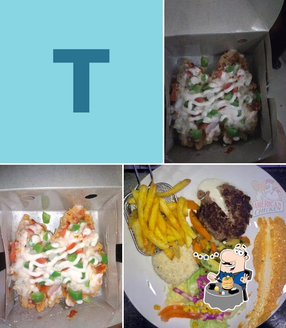 Food at The American Chicken