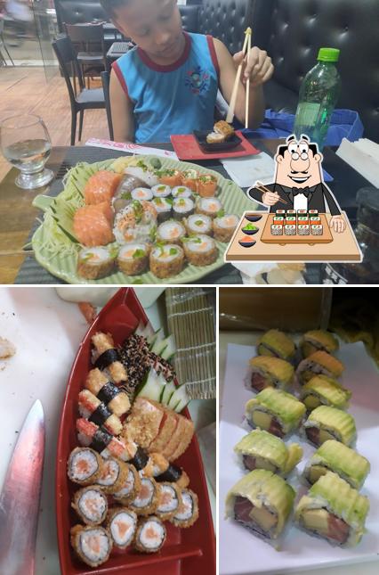 Presenteie-se com sushi no Yukhi Sushi