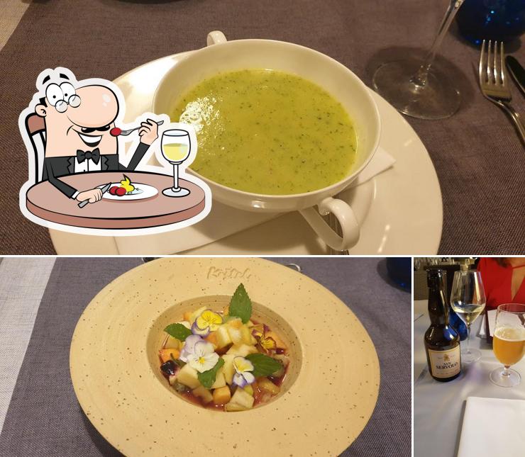 La cibo e birra del ristorante