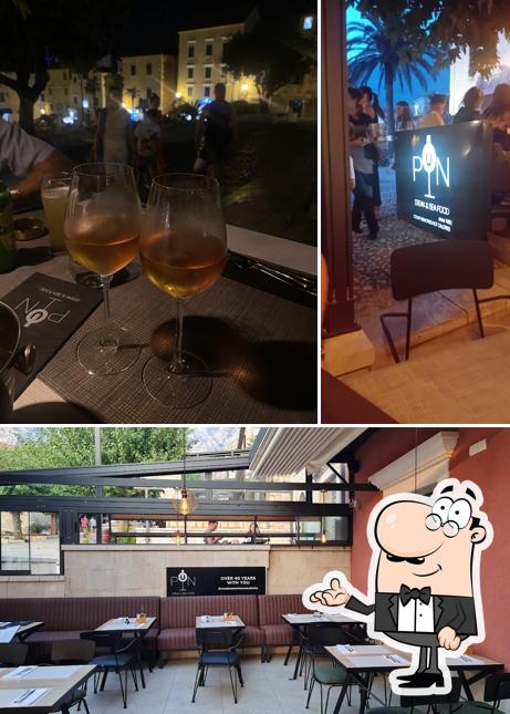 Dai un'occhiata agli interni di restaurant POINT