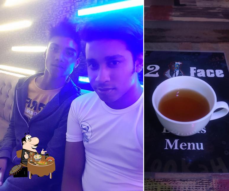 Food at 2 FACE CAFÉ & LOUNGE