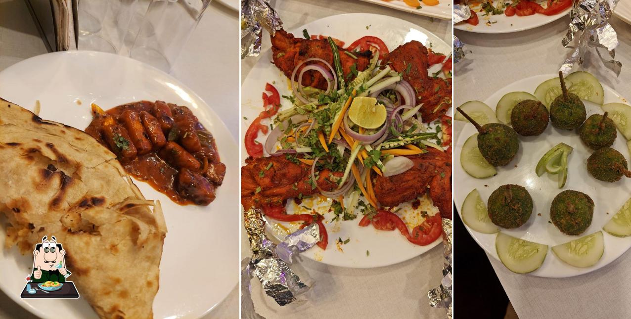 Food at Club 70 Restaurant