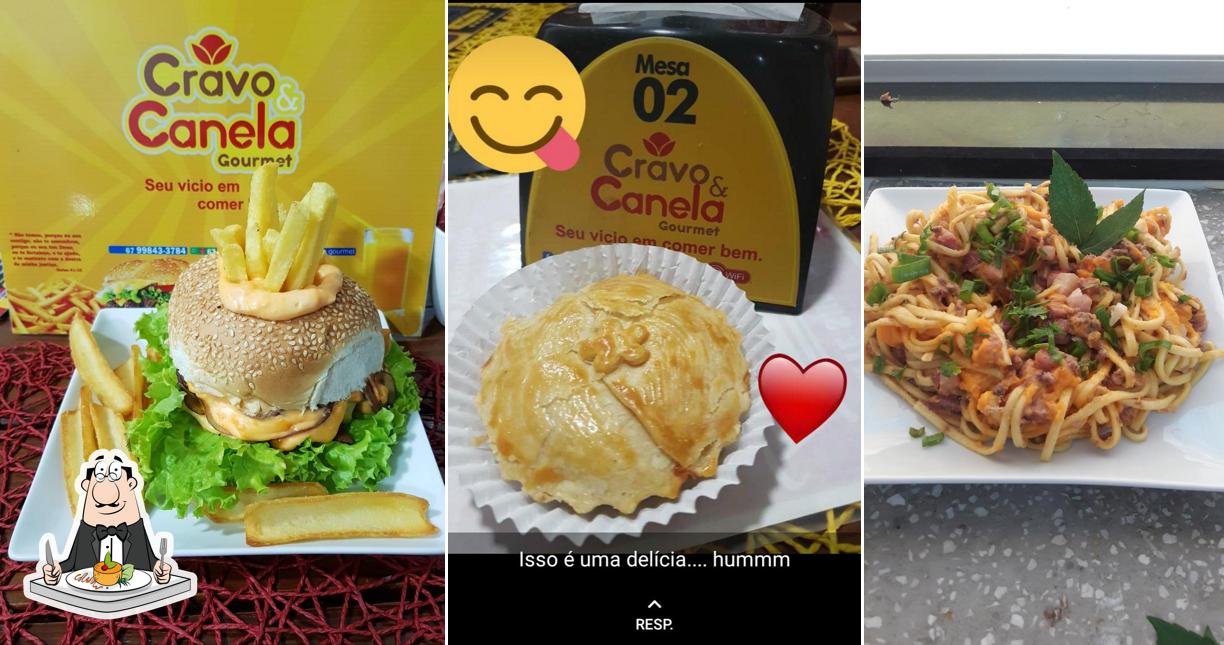 Comida em Cravo e Canela Gourmet