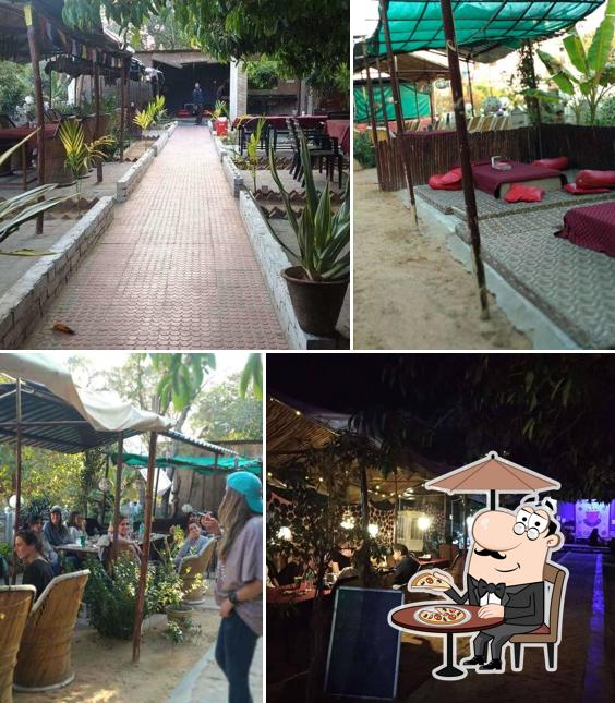 The exterior of Funky Monkey Cafe& Garden Restaurant