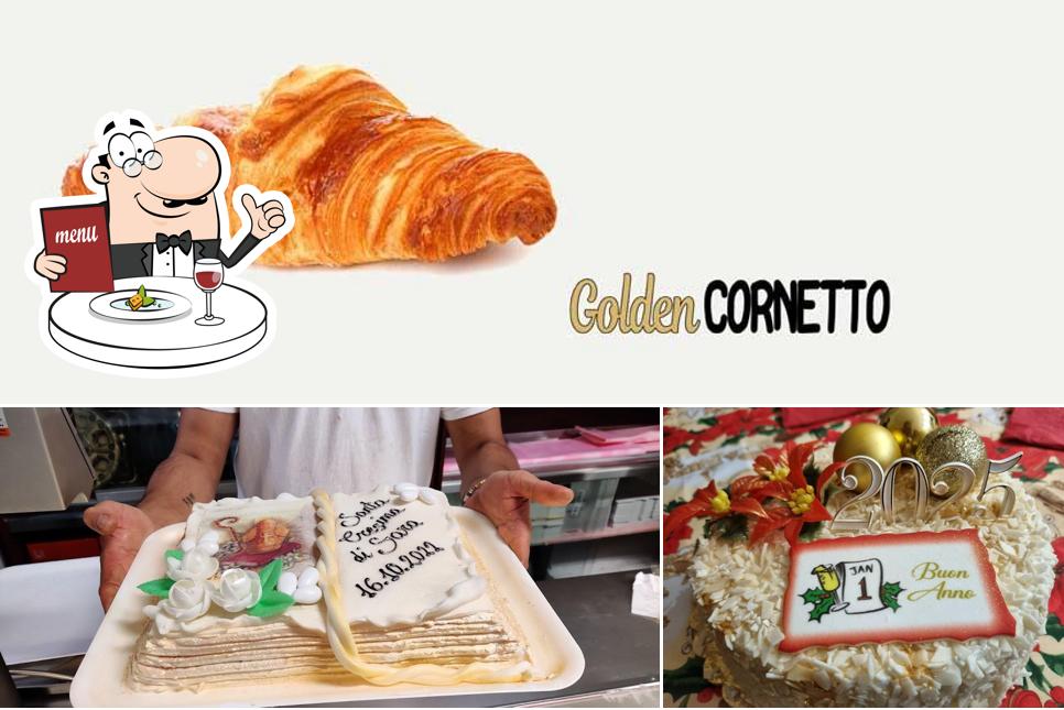 Cibo al Golden Cornetto