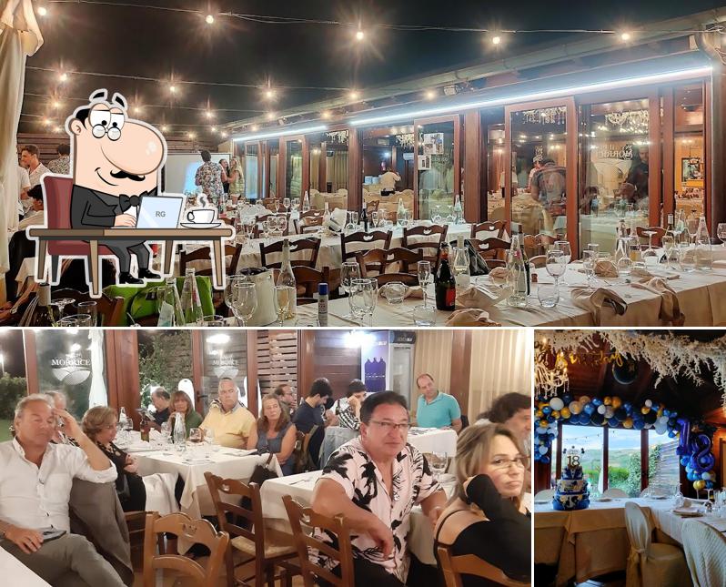 Siediti a un tavolo di Ristorante Il Morrice