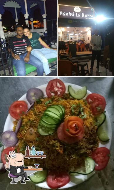 The photo of interior and food at Our Tandoor Restaurant