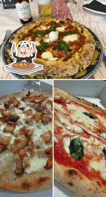 Scegli tra le svariate varianti di pizza