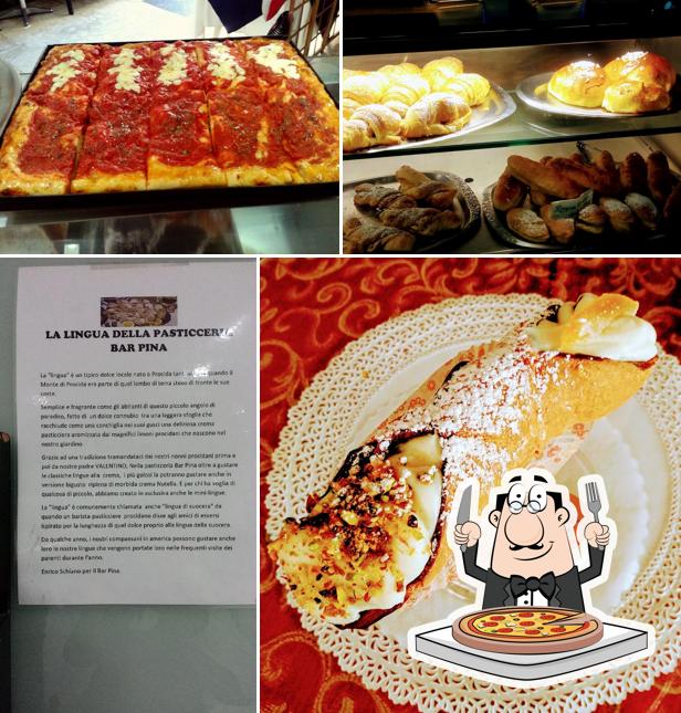 Prenditi una pizza a Bar Pina s.n.c.di Enrico e Michele Schiano
