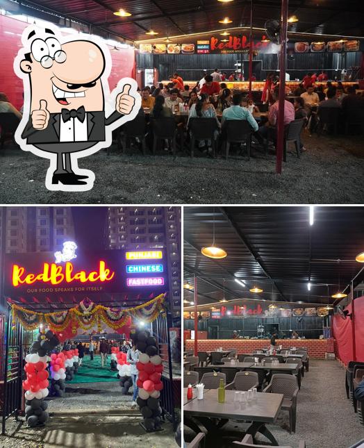 Here's a picture of Redblack Restaurant
