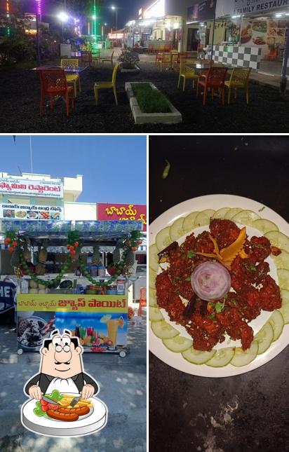 The picture of BABAI ABBAI FAMILY RESTAURANT’s food and interior