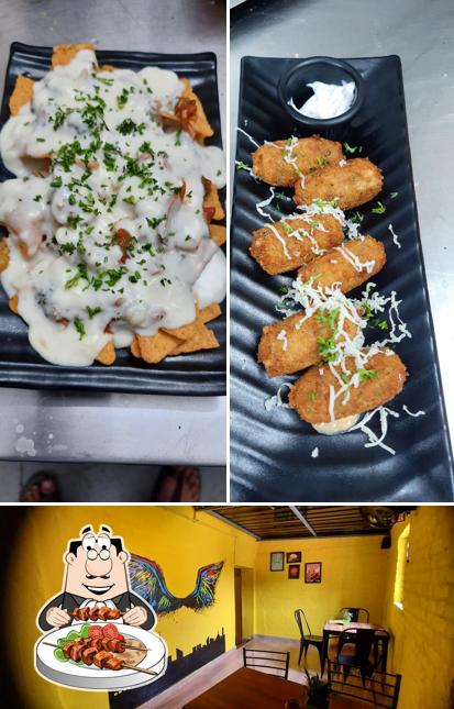The restaurant's food and interior