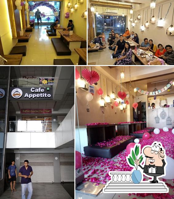 The exterior of Cafe Appetito