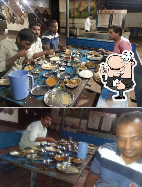 Here's a picture of D K Dhaba