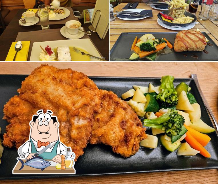 Salmone grigliato al HUGO's Davos