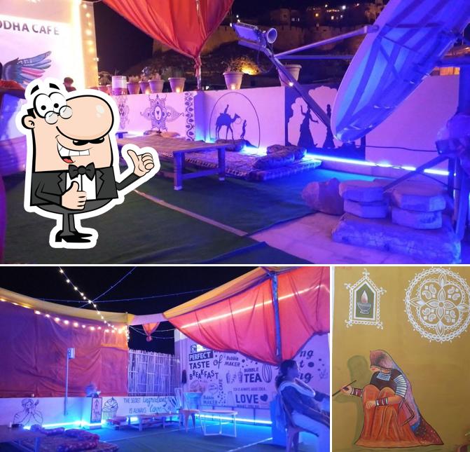 Here's a picture of Laughing Buddha Cafe