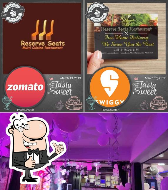 Look at this image of Reserve Seats Restaurant & Banquet