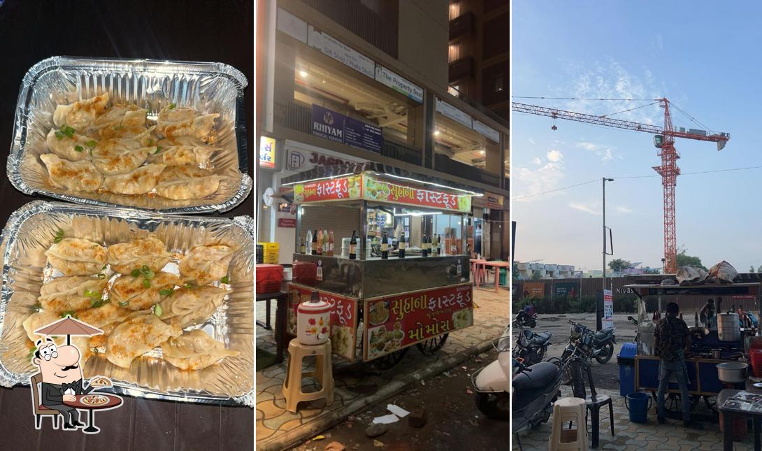 The exterior of Suhana Fast Food