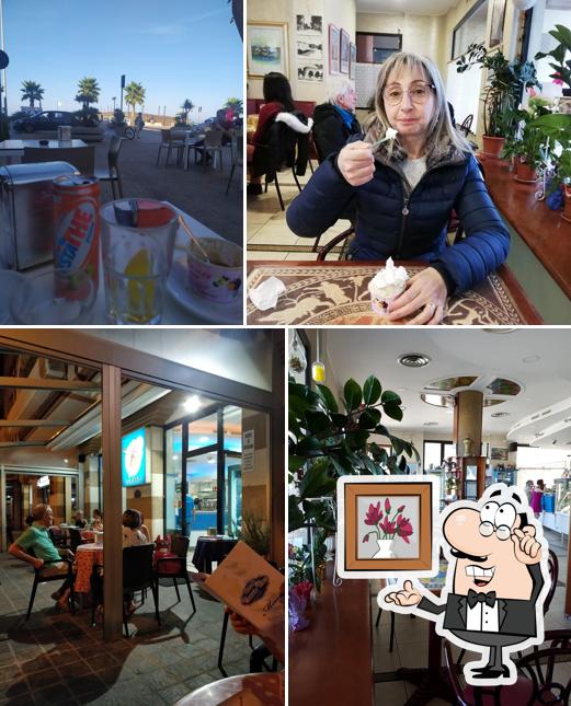 Gli interni di Tennis Bar Gelateria (Dal Professore)