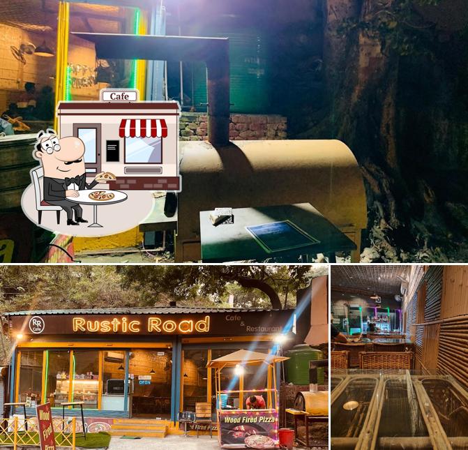 The exterior of Rustic Road Cafe