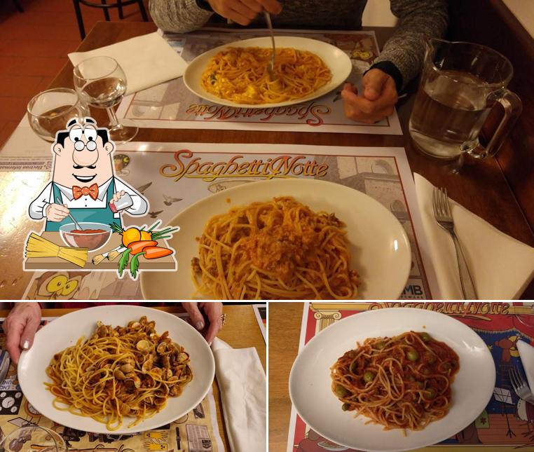 Spaghetti alla bolognese al Spaghetti Notte